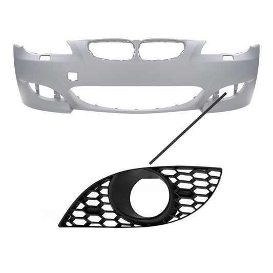 Fog light Grille for BMW E60 / E61 M5 style bumper, left side