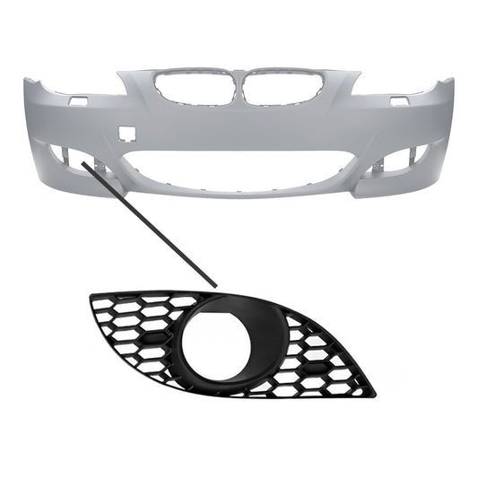 Fog light Grille for BMW E60 / E61 M5 style bumper, right side