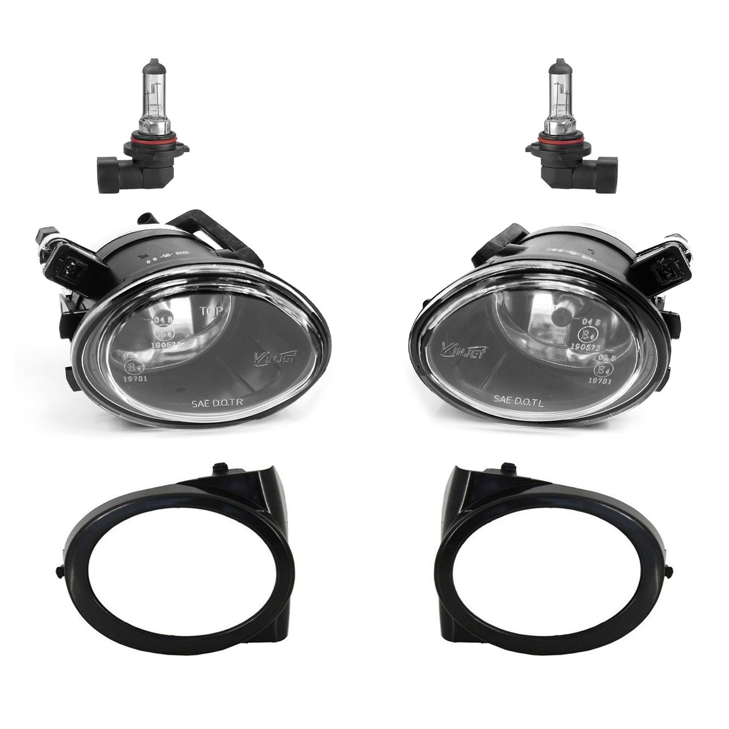 Fog lights for BMW E46 (M3 / M-Tech II), clear