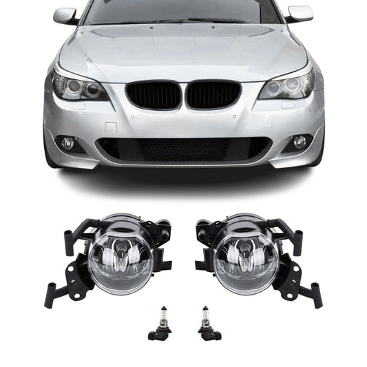 Fog lights M-Pack for BMW E60 / E61 (03-10), clear
