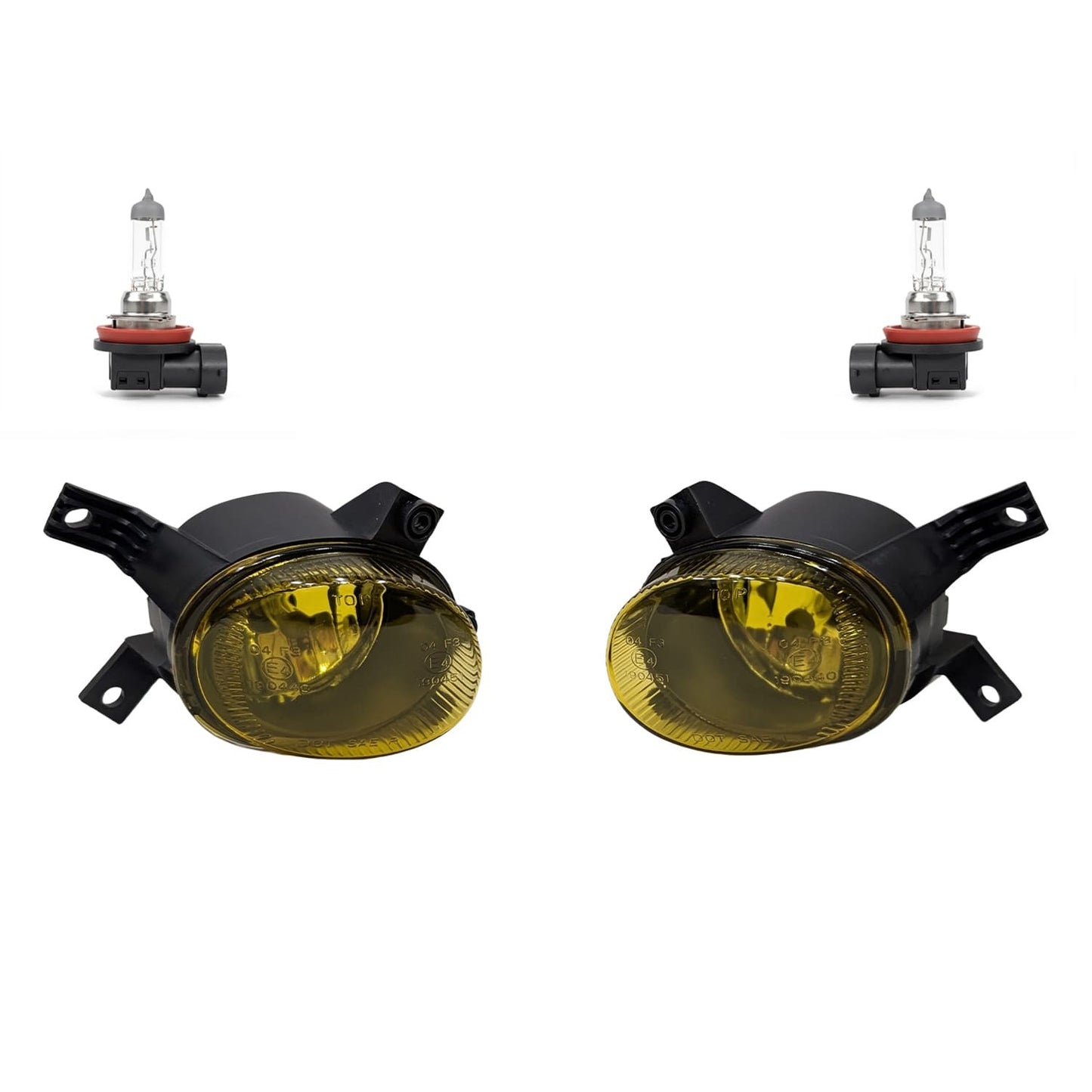 Fog Lights set for Audi A3 8P / S3 8P (03-12), yellow