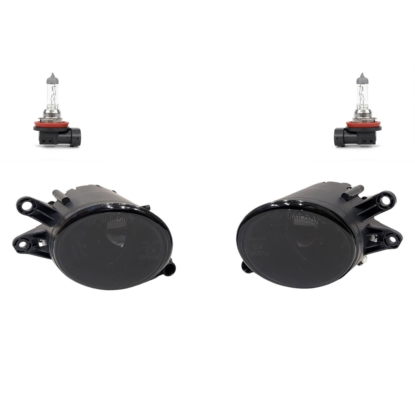 Fog Lights set for Audi A4 B6 (01-05), smoked