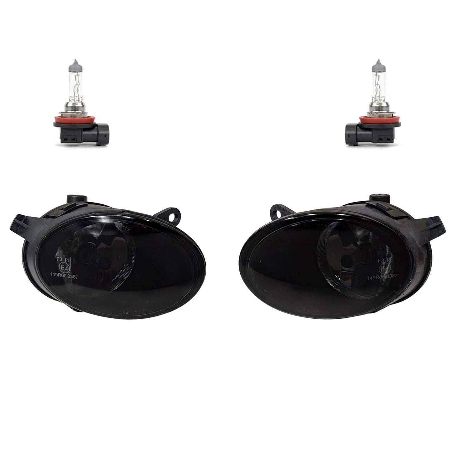 Fog Lights set for Audi A8 D3 pre-facelift (03-07), smoked