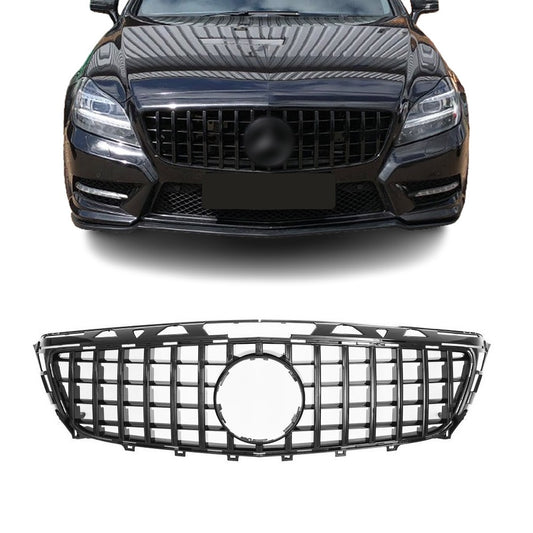 Front Grille for Mercedes-Benz CLS C218 (11-14), glossy black