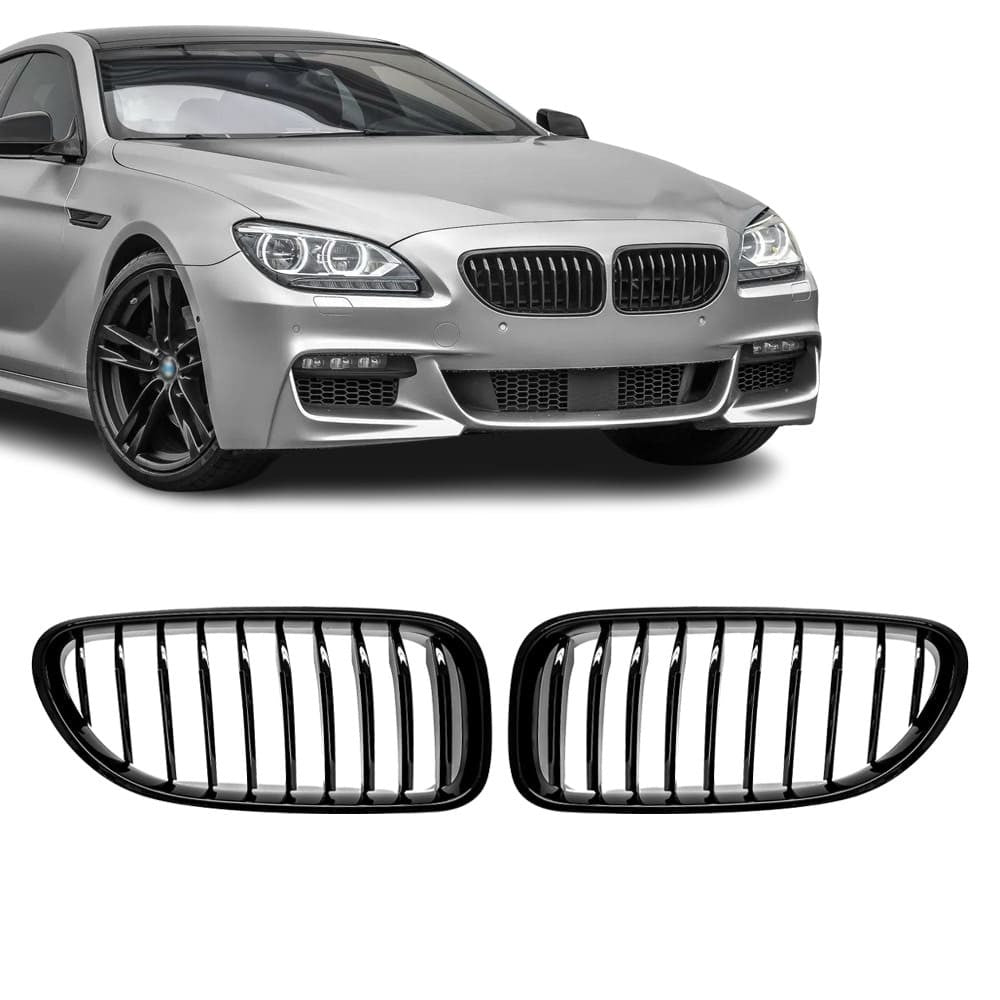 Front kidney Grille set for BMW F06 / F12 / F13, glossy black