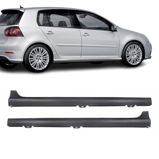 GTI style Side Skirts set for VW Golf MK5 (03-09)