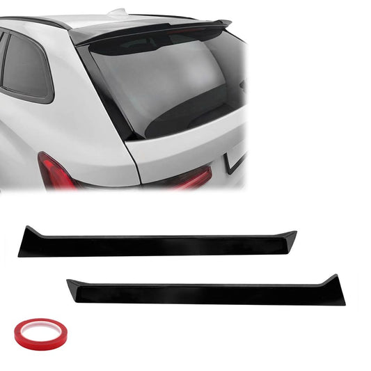 HAUER Rear Window Spoilers / Fins set for BMW G21 / G81 Touring, glossy black