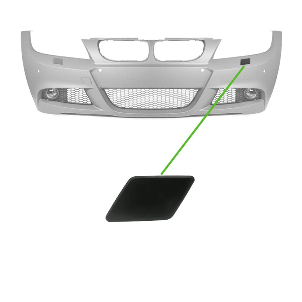 Headlight Washer Cover, left side, for BMW E90 / E91 LCI (09-11) with M-Pack bumper