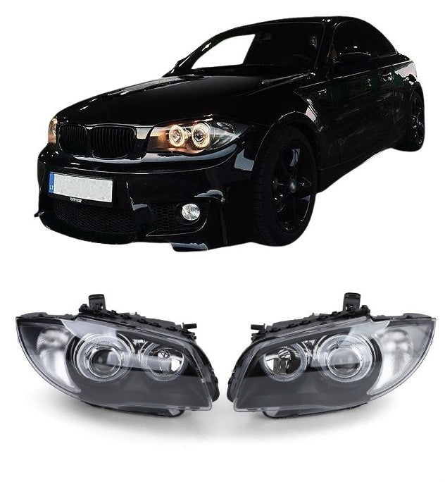 Headlights DEPO V1 for BMW E81 / E82 / E87 / E88 (04-11)