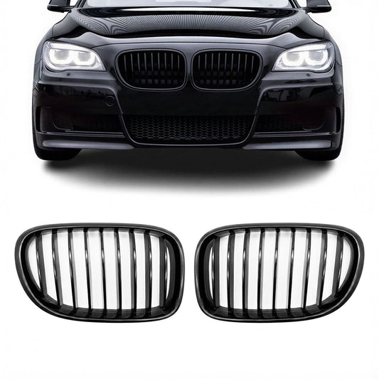 Kidney grille for BMW F01 / F02 (08-15), glossy black