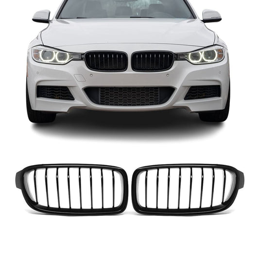 Kidney Grille for BMW F30 / F31 (11-19), glossy black