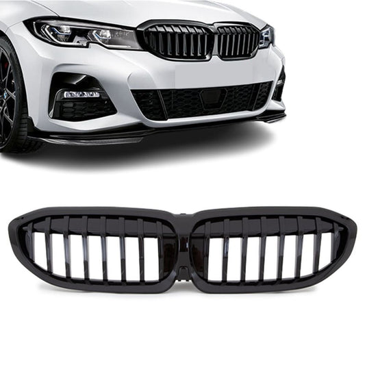 Kidney grille for BMW G20 / G21 (18-22), glossy black