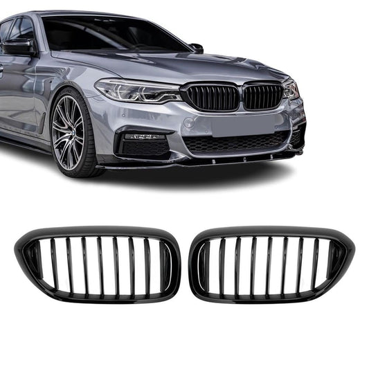 Kidney grille for BMW G30 / G31 (17-20), glossy black