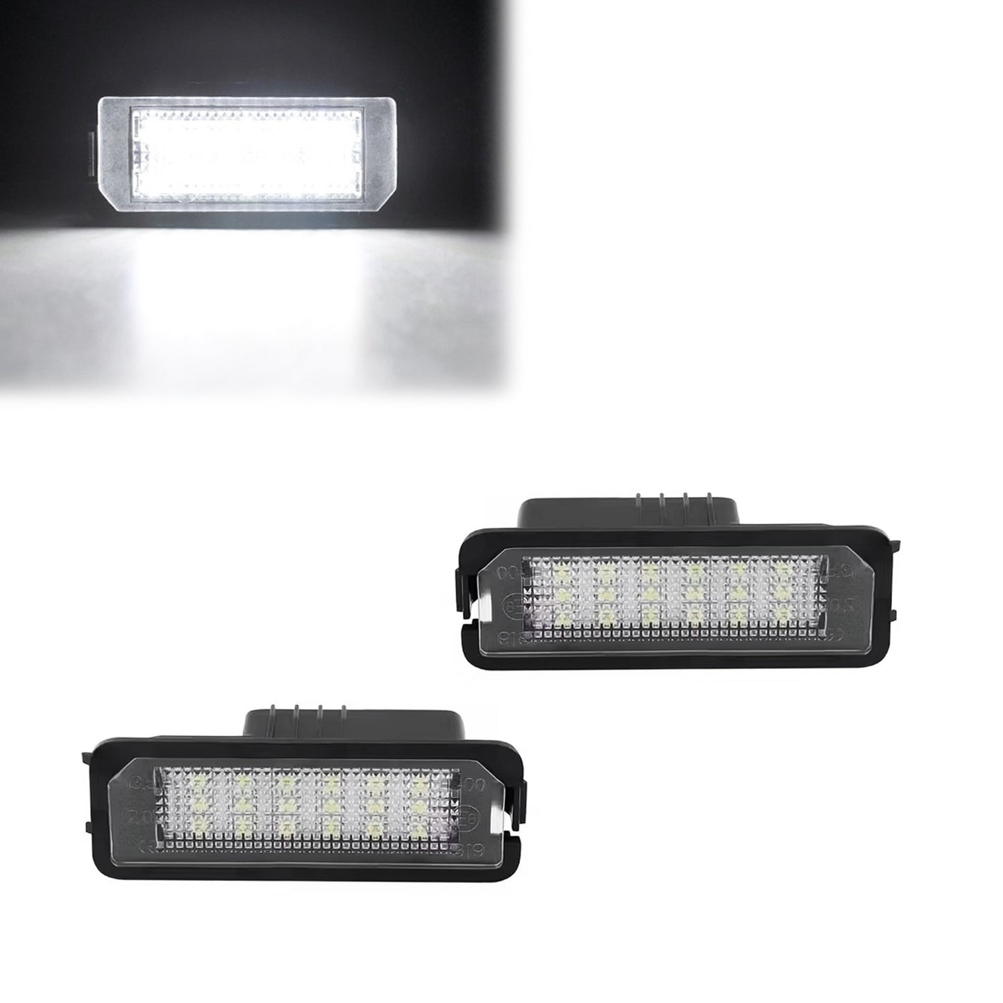 LED license plate light for VW Golf MK5 (03-09)