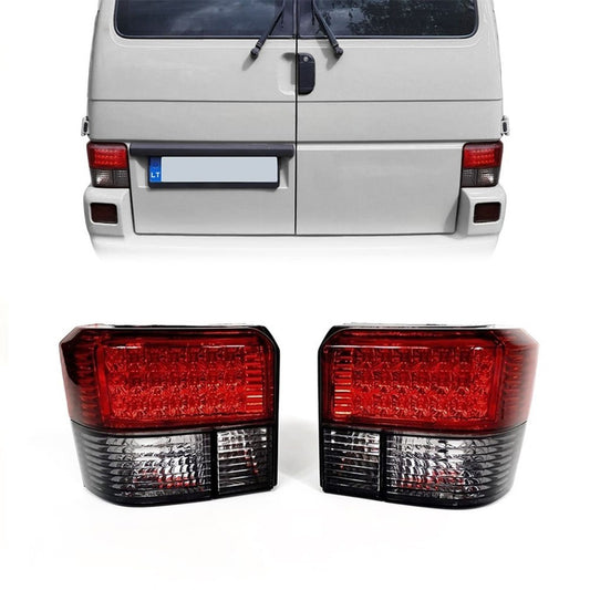 LED tail lights for VW T4 (90-03), red + smoked