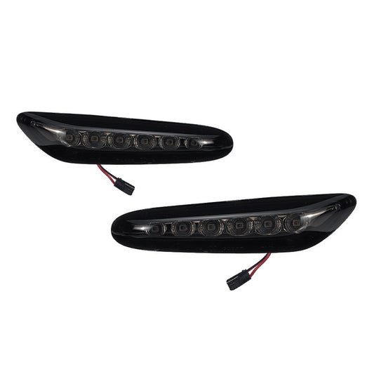 LED turn signals for BMW E60 / E61, smoked