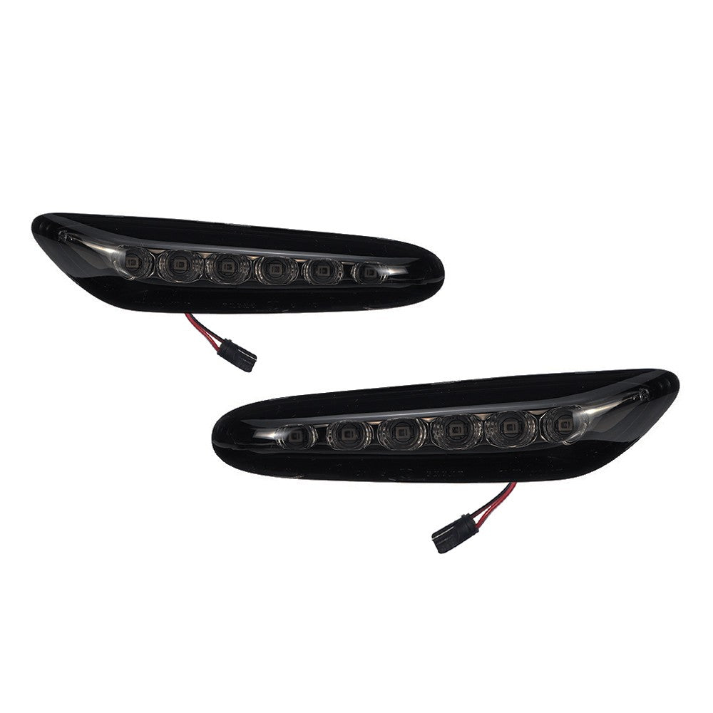 LED side indicators (left + right), smoked