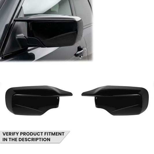M style Mirror Caps set for BMW E39 (95-04), glossy black