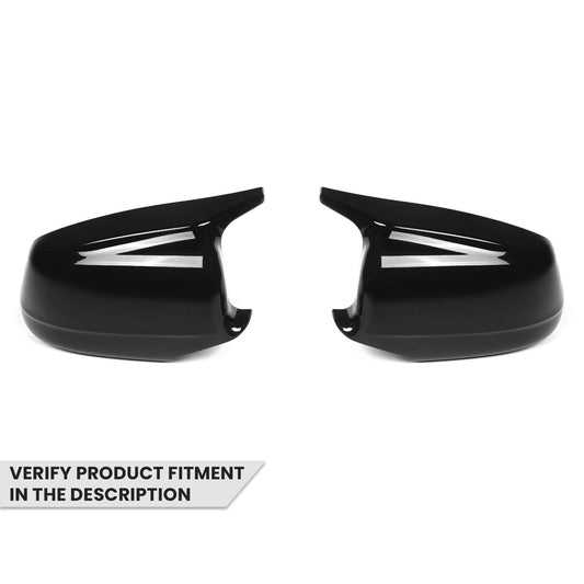 M style mirror caps set for BMW F10 / F11 (10-13) PRE-LCI, glossy black