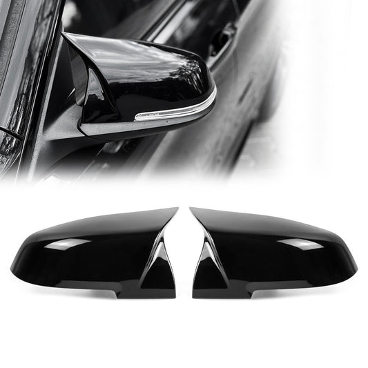 M style Mirror Caps set for BMW F20, F22, F30, F31, F32, F34, E84-LCI, glossy black