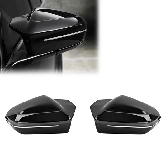 M style Mirror Caps set for BMW G60 / G61 / G90 / G99 (LHD only), glossy black