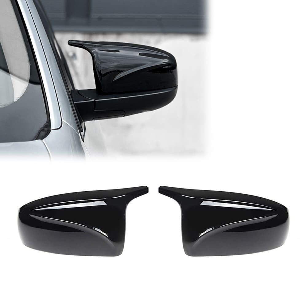 M style Mirror Caps set for BMW X5 E70 / X6 E71, glossy black