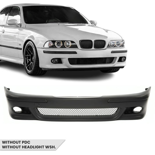 M Pack Front Bumper for BMW E39, without PDC, without headlight washers