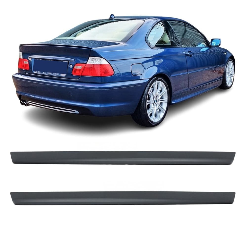 M-Tech Side Skirts set for BMW E46 coupe / convertible