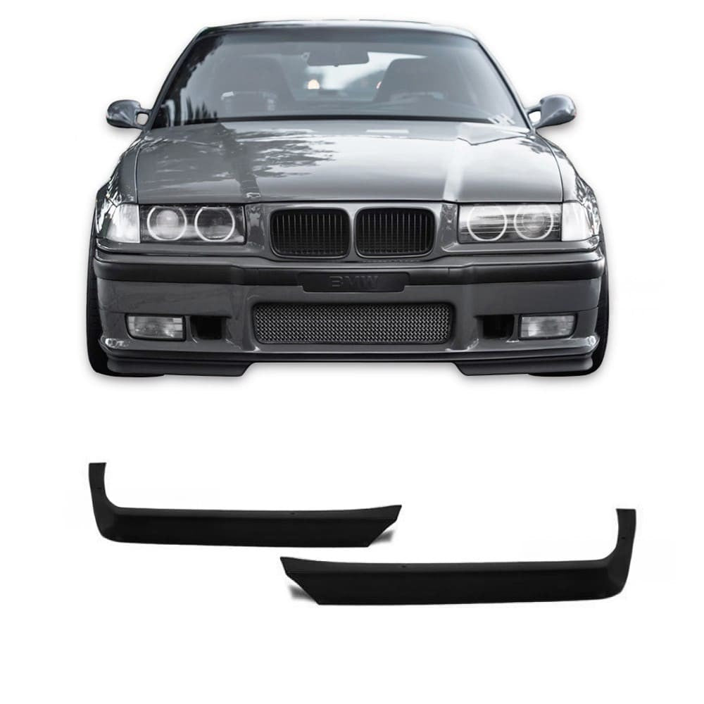 M3 GT style front bumper flaps / splitters for BMW E36 (90-99)