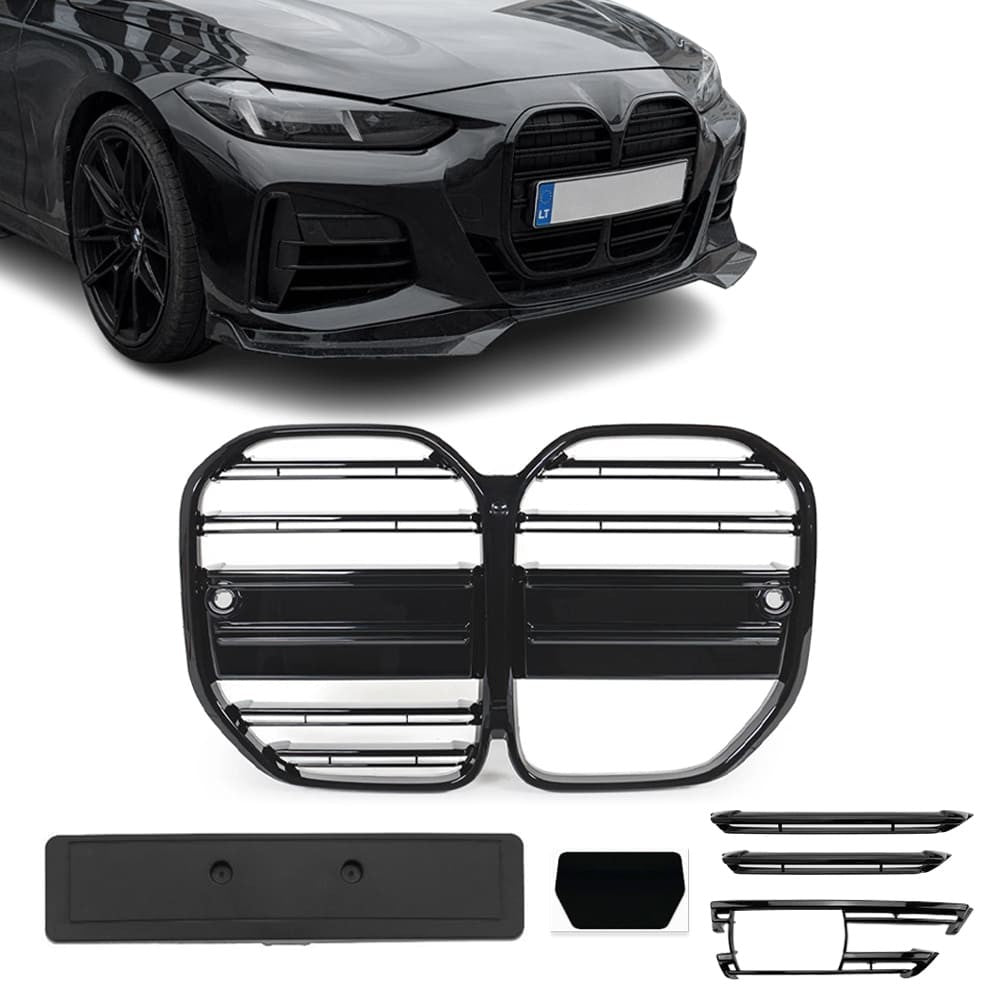 M-style Kidney Grille for BMW G22 / G23 (20-), glossy black
