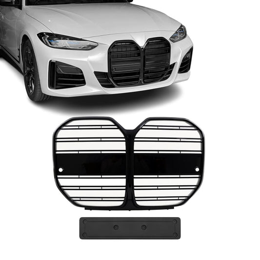 M-Style kidney Grille for BMW G26 Gran Coupe (21-), glossy black
