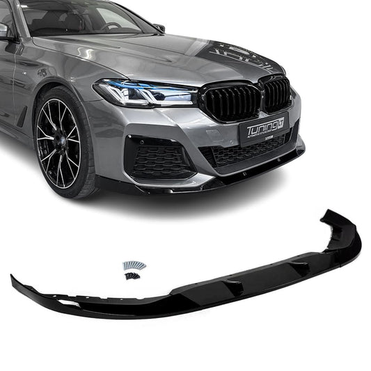 Performance Front Bumper Lip Spoiler for BMW G30 / G31 LCI (21-23), glossy black