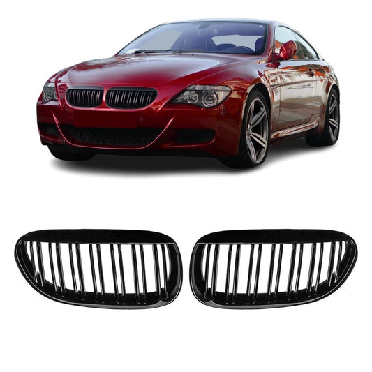 Performance kidney Grille for BMW E63 / E64, glossy black