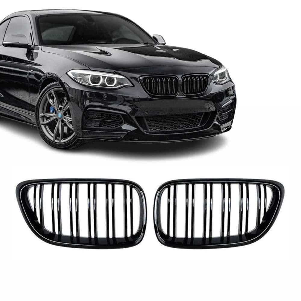 Performance kidney Grille for BMW F22 / F23 / F87, glossy black