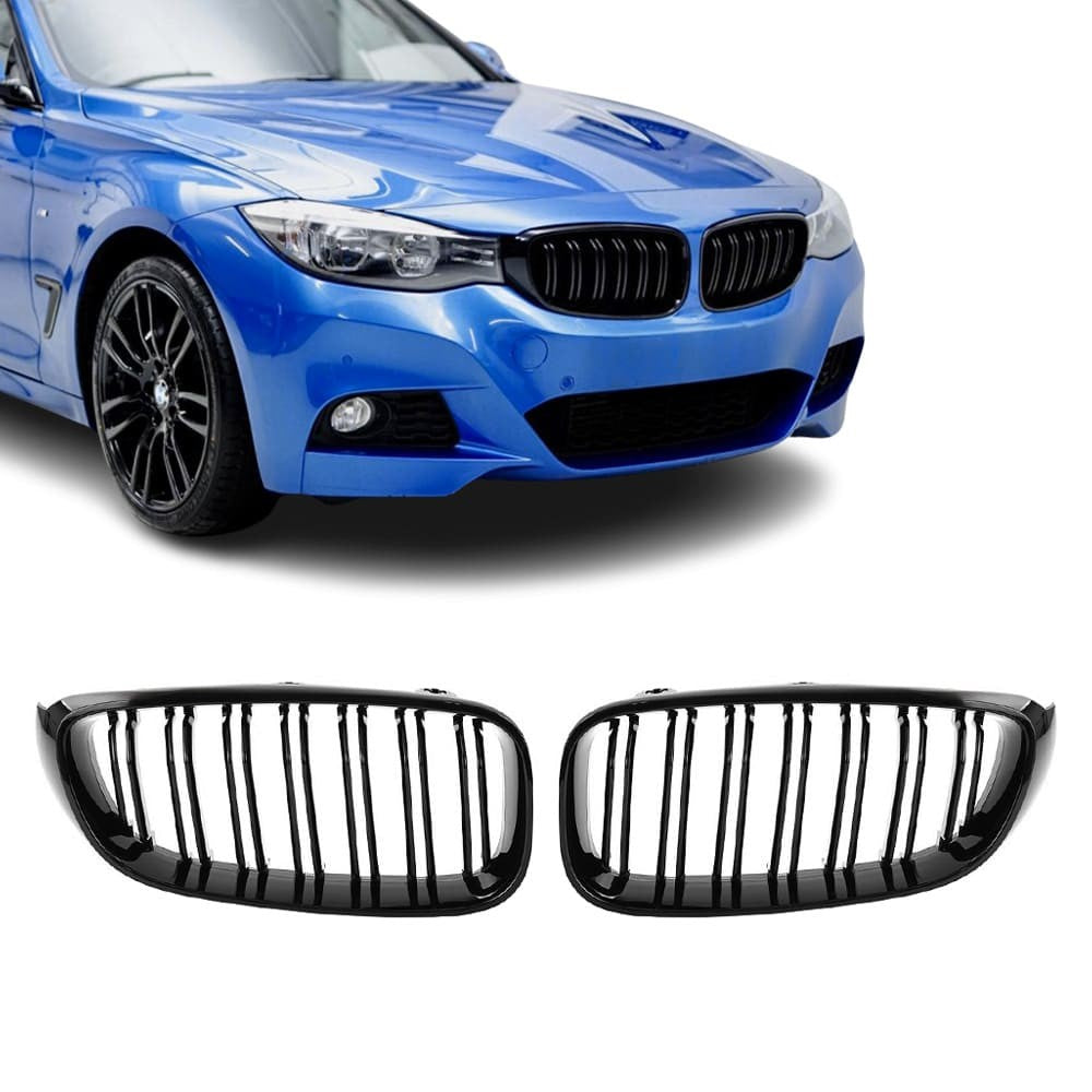 Performance Grille set for BMW F34 GT (13-19), glossy black