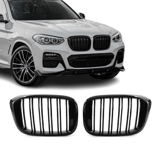 Performance Grille set for BMW G01 X3 / G02 X4 (18-21), glossy black