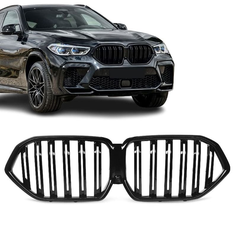 Performance kidney Grille for BMW G06 X6 PRE-LCI (19-23), glossy black