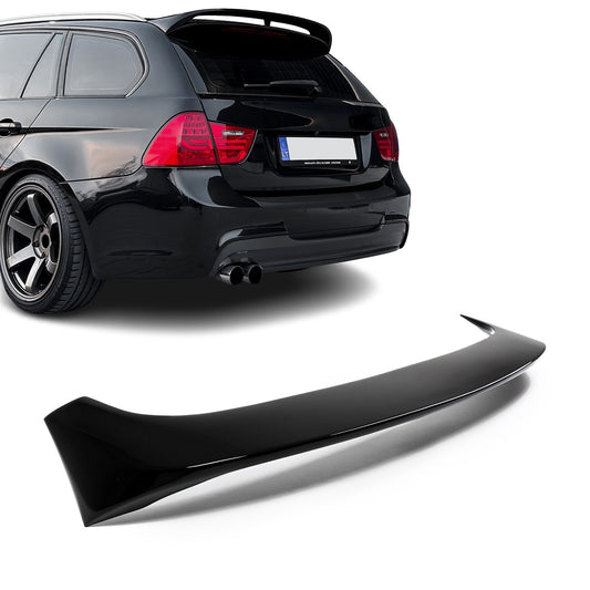 F-PERFORMANCE Roof Spoiler for BMW E91 Touring (05-11), glossy black