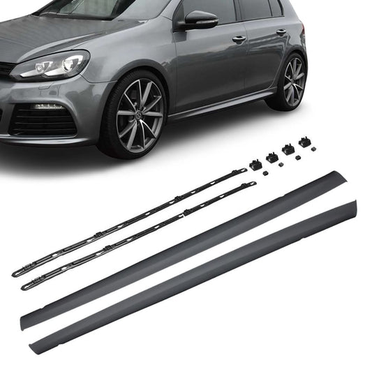 R20-style side skirts for VW Golf MK6 (08-13)