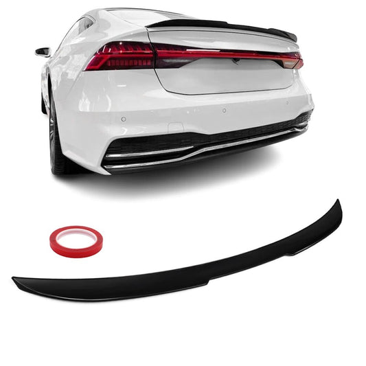 Trunk Spoiler for Audi A7 C8 / S7 C8 (19-25), glossy black