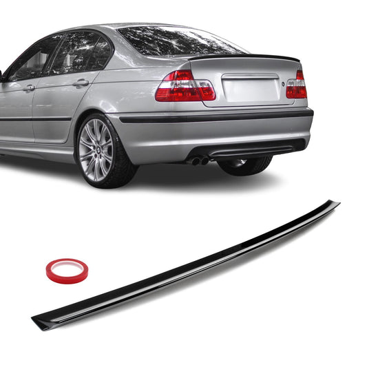 Trunk Spoiler for BMW E46 sedan / coupe, glossy black