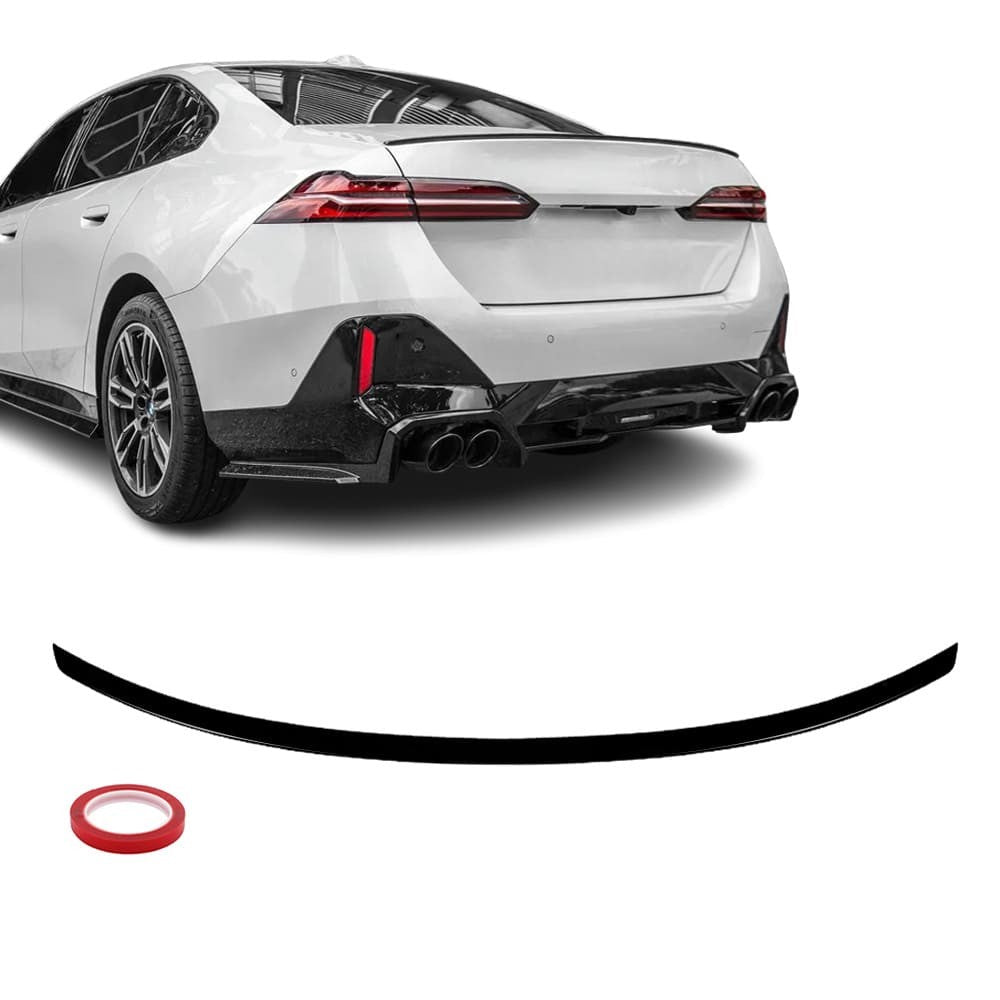 Trunk Spoiler for BMW G60 / G90 sedan, glossy black
