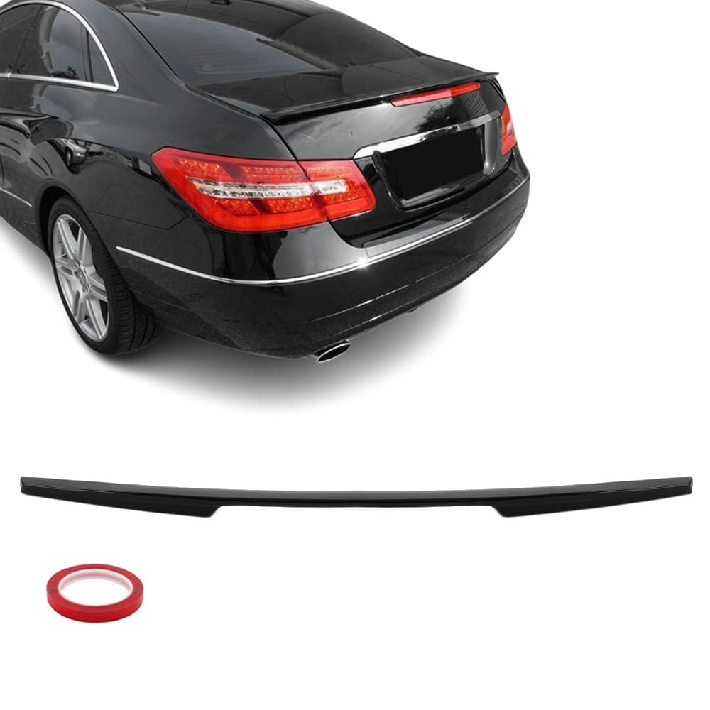 Trunk Spoiler for Mercedes C207 (A207 / W207), glossy black